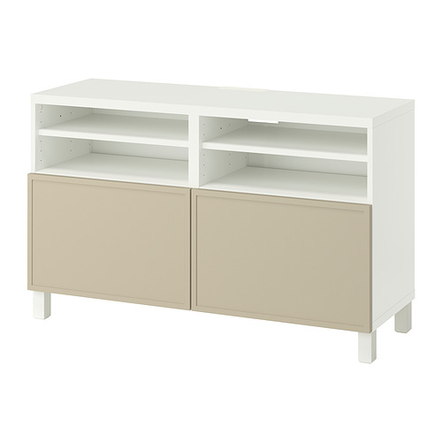 BESTÅ TV bench with doors
