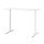 TROTTEN - 升降式書檯, 160x80 cm, 白色 | IKEA 香港及澳門 - PE835553_S1