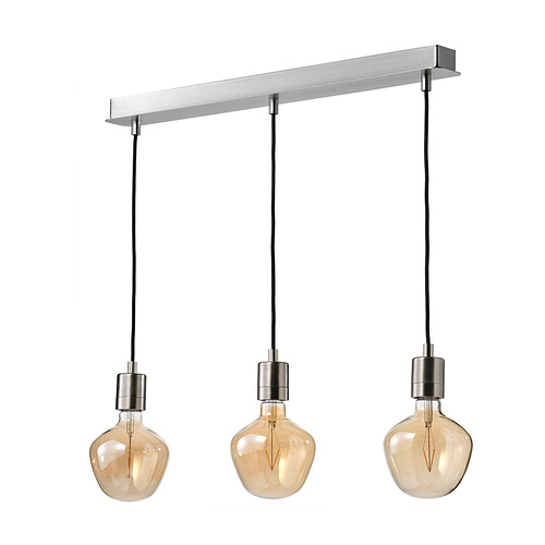 MOLNART/SKAFTET pendant lamp with light bulb