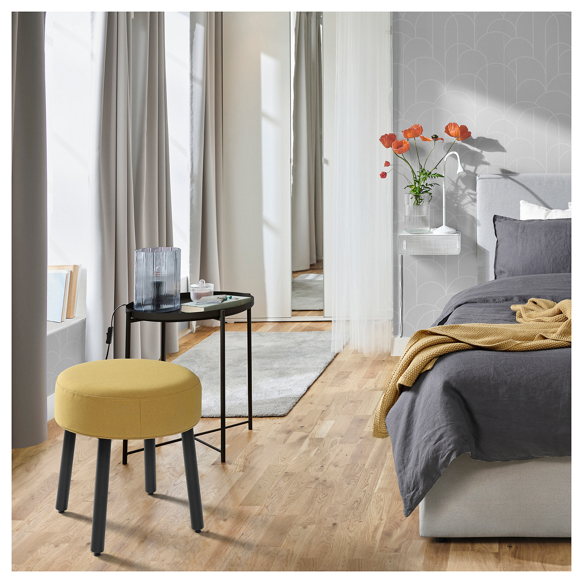 MÖRTFORS pouffe