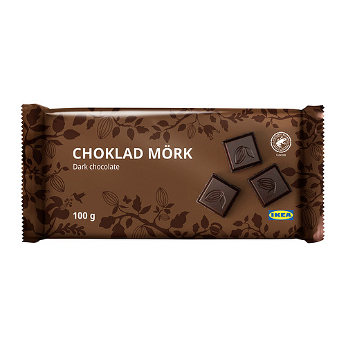 CHOKLAD MÖRK dark chocolate tablet
