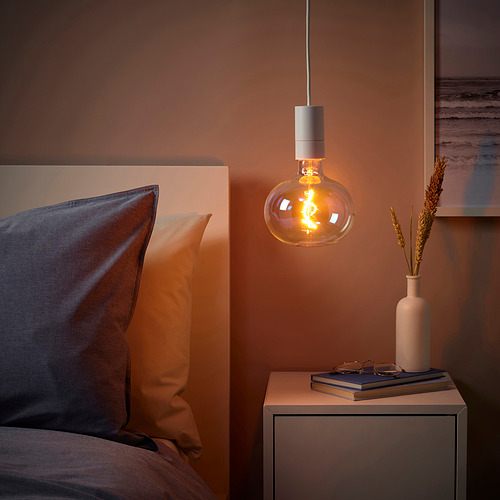 MOLNART/SUNNEBY pendant lamp with light bulb