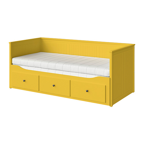 HEMNES 日間床連3抽屜及2床褥