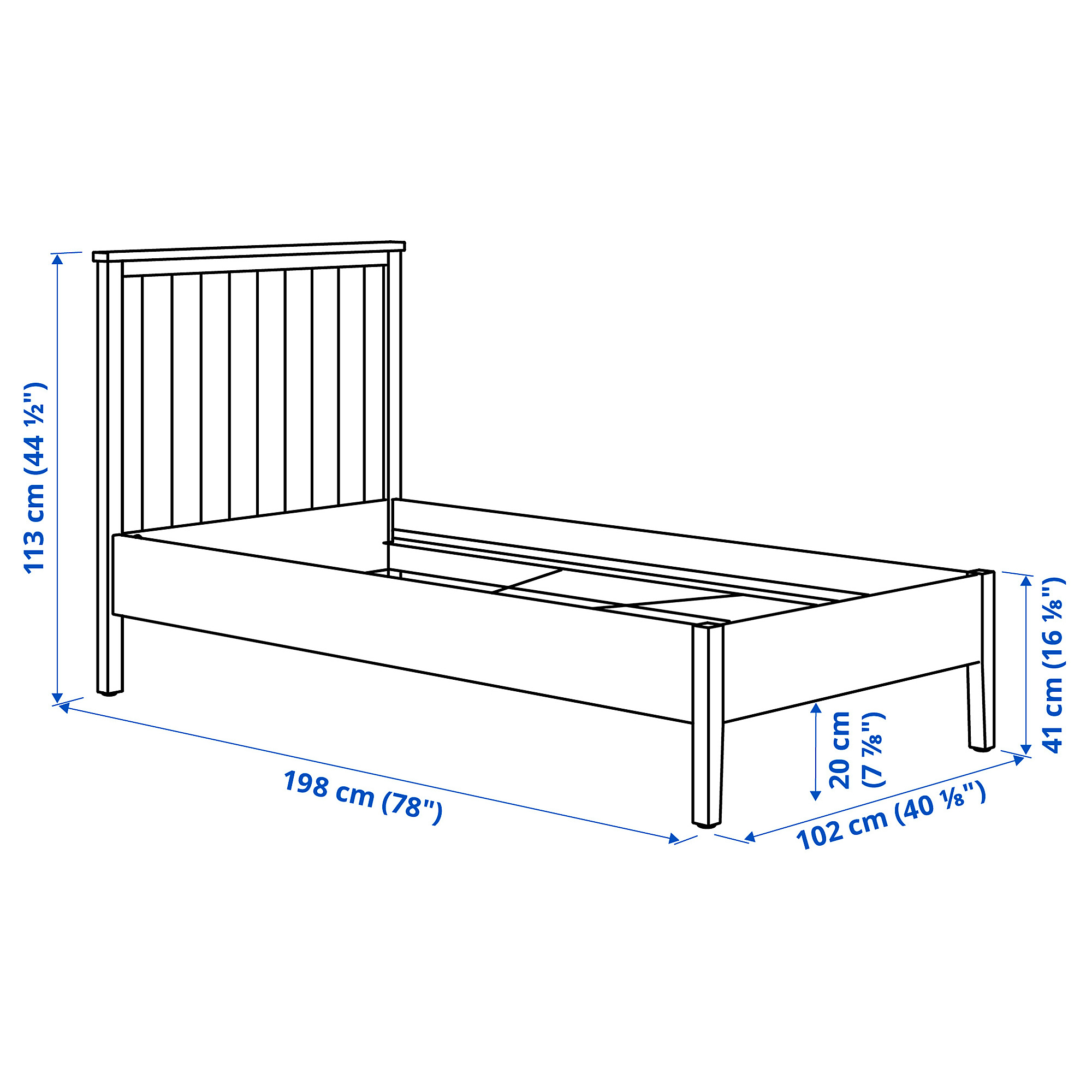 GULLABERG bedroom furniture, set of 2