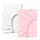 LEN - fitted sheet for cot, white/pink | IKEA Hong Kong and Macau - PE689805_S1