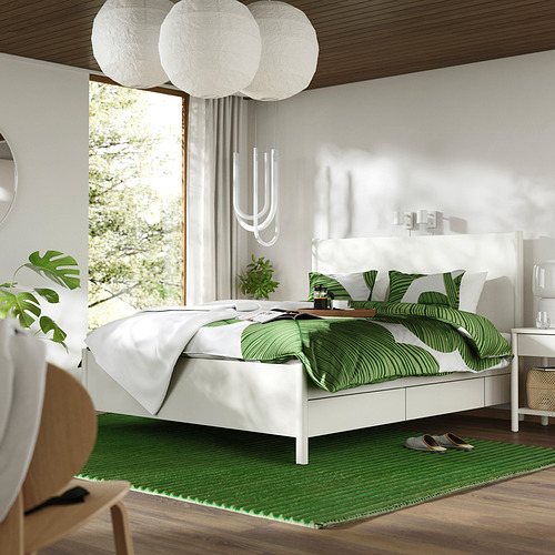 TONSTAD bed frame with storage