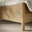 TONSTAD bed frame with storage