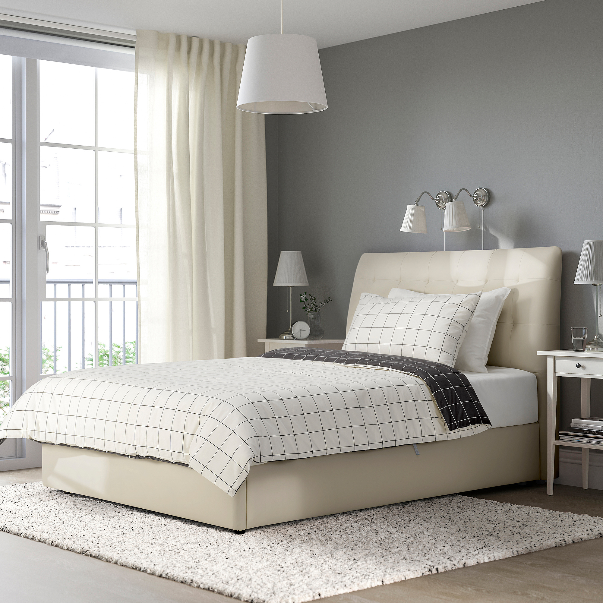 KORTGARDEN ottoman bed