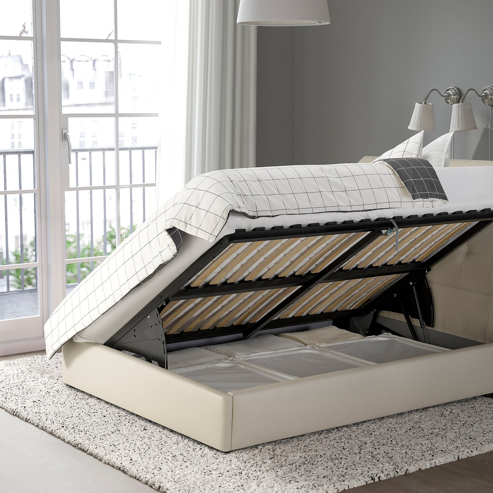 KORTGARDEN ottoman bed
