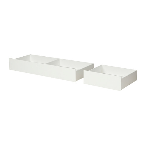 VIHALS bed storage box, set of 2