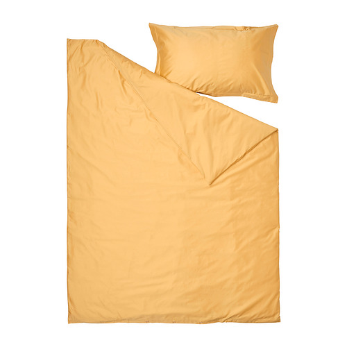 LUKTJASMIN duvet cover and pillowcase