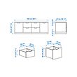 NORDLI 六格抽屜櫃