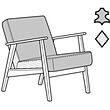 EKENÄSET armchair