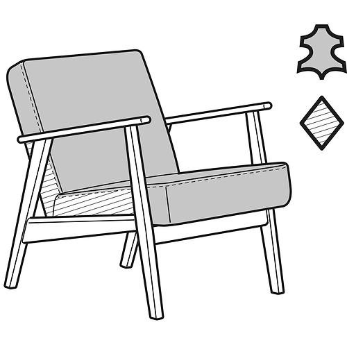 EKENÄSET armchair