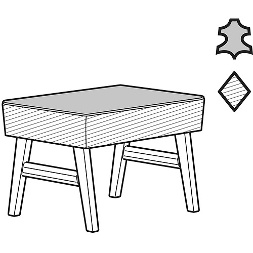 EKENÄSET footstool