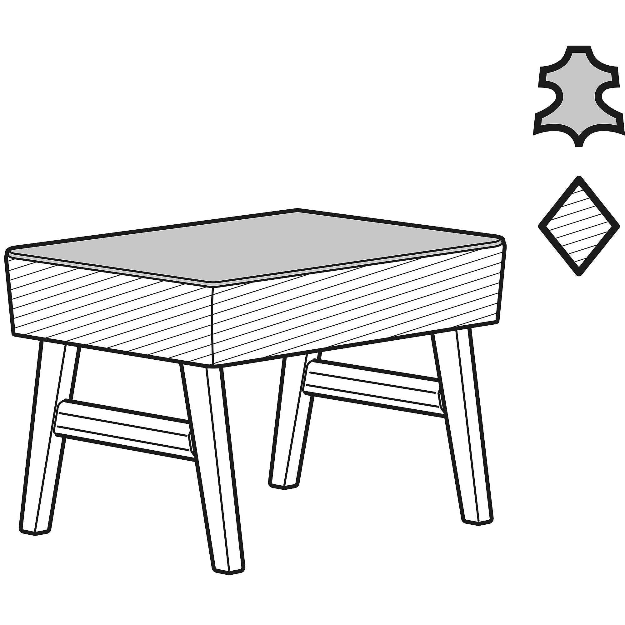 EKENÄSET footstool