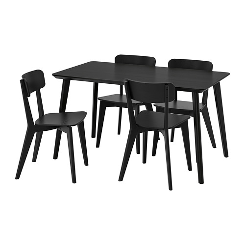 LISABO/LISABO table and 4 chairs