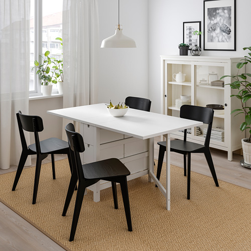 NORDEN/LISABO table and 4 chairs