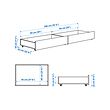 GULLABERG bed storage box, set of 2