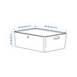 KUGGIS box with lid
