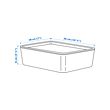 KUGGIS box with lid