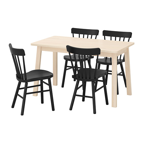 NORRARYD/NORRÅKER table and 4 chairs