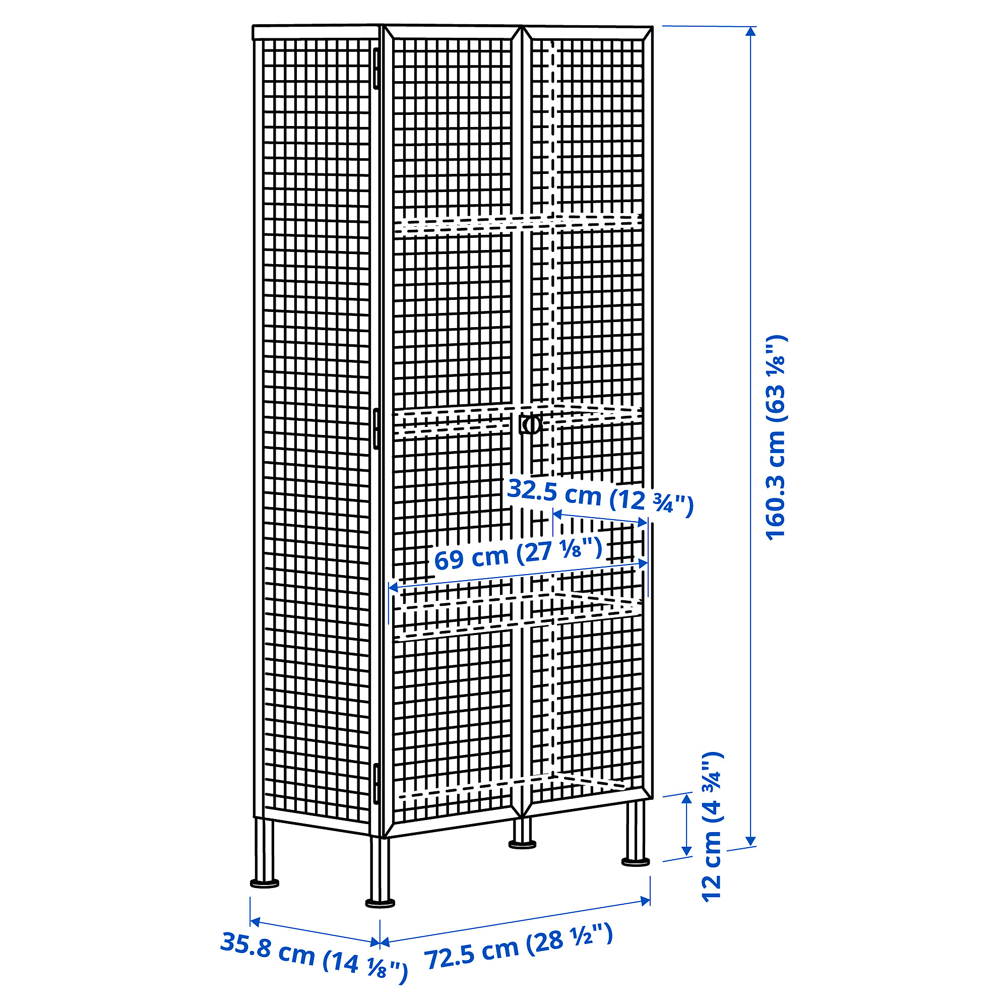 IKEA PS 2026 玻璃門貯物櫃