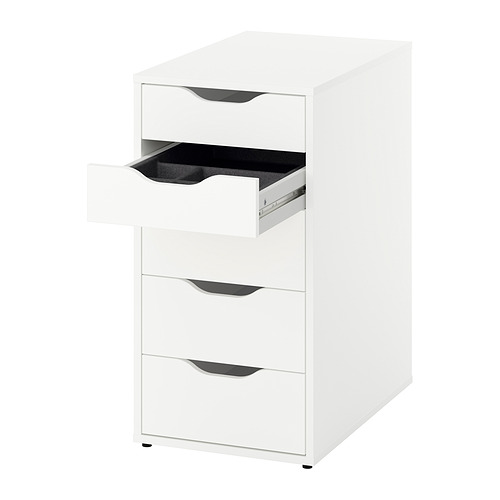 ALEX - 抽屜組合, 連內層 白色, 36x76 厘米 | IKEA 香港及澳門 - E1013422_S4