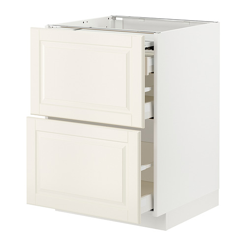 METOD/MAXIMERA bc w pull-out work surface/3drw