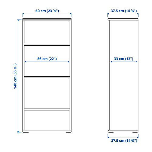 SKRUVBY bookcase