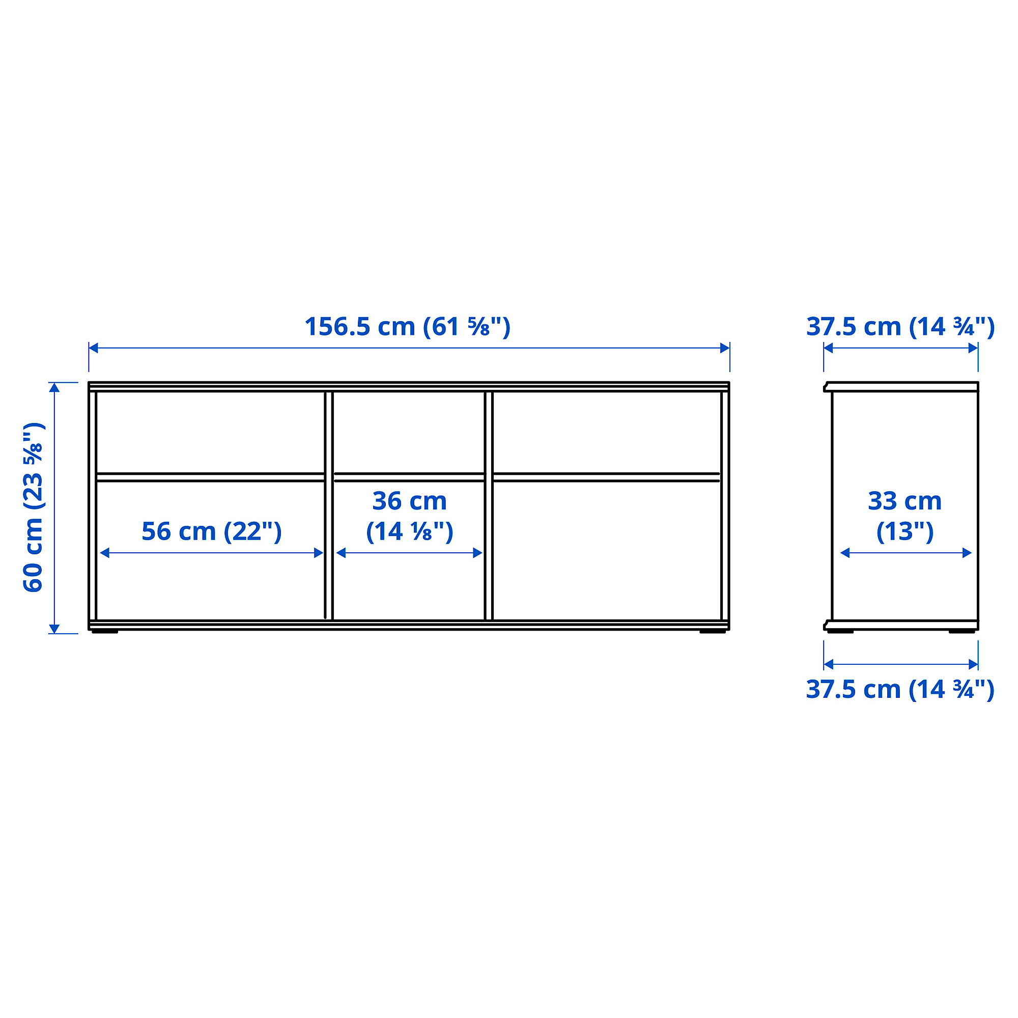 SKRUVBY TV storage combination