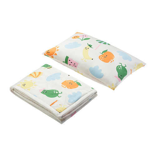 HÄNGKÖRSBÄR - 嬰兒墊/枕袋, 60x120/35x55 厘米 | IKEA 香港及澳門 - E1013582_S4