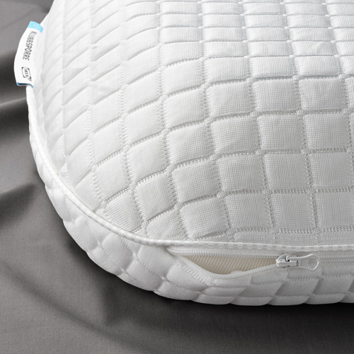 KLUBBSPORRE ergonomic pillow, side/back sleeper