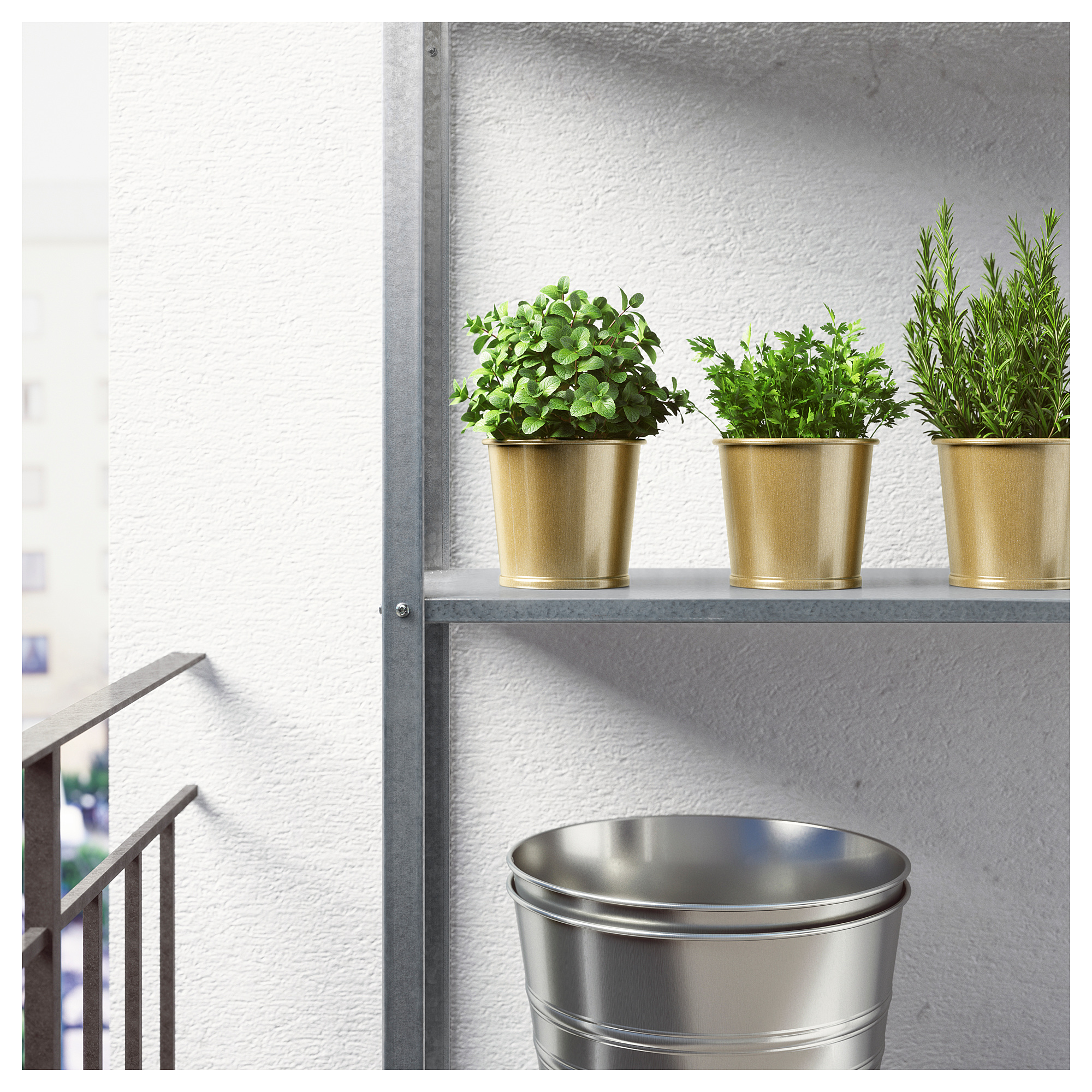 Daidai Plant Pot Brass Colour Ikea Hong Kong