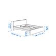 MALM bed frame, high