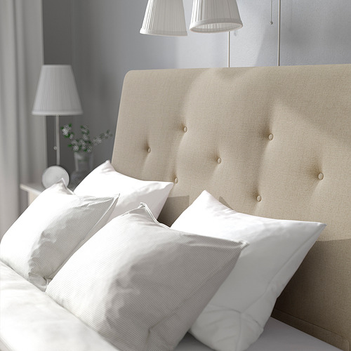 IDANÄS upholstered storage bed