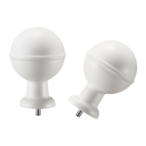 ALVARSTÅNDS - 末端裝飾，一對, 白色 | IKEA 香港及澳門 - E1013733_S4