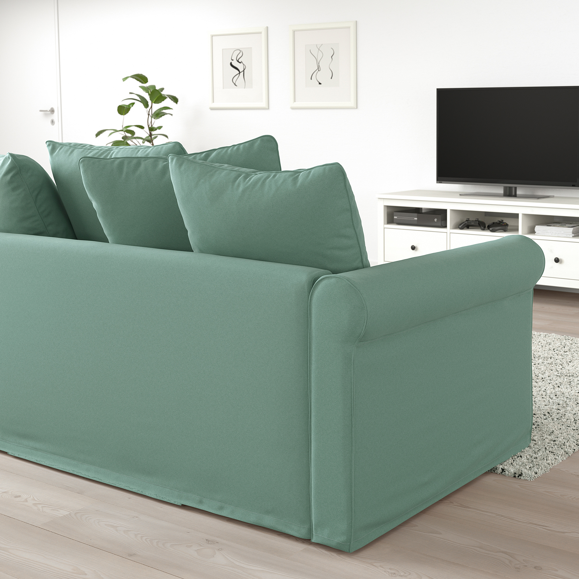 GRÖNLID 3-seat sofa-bed
