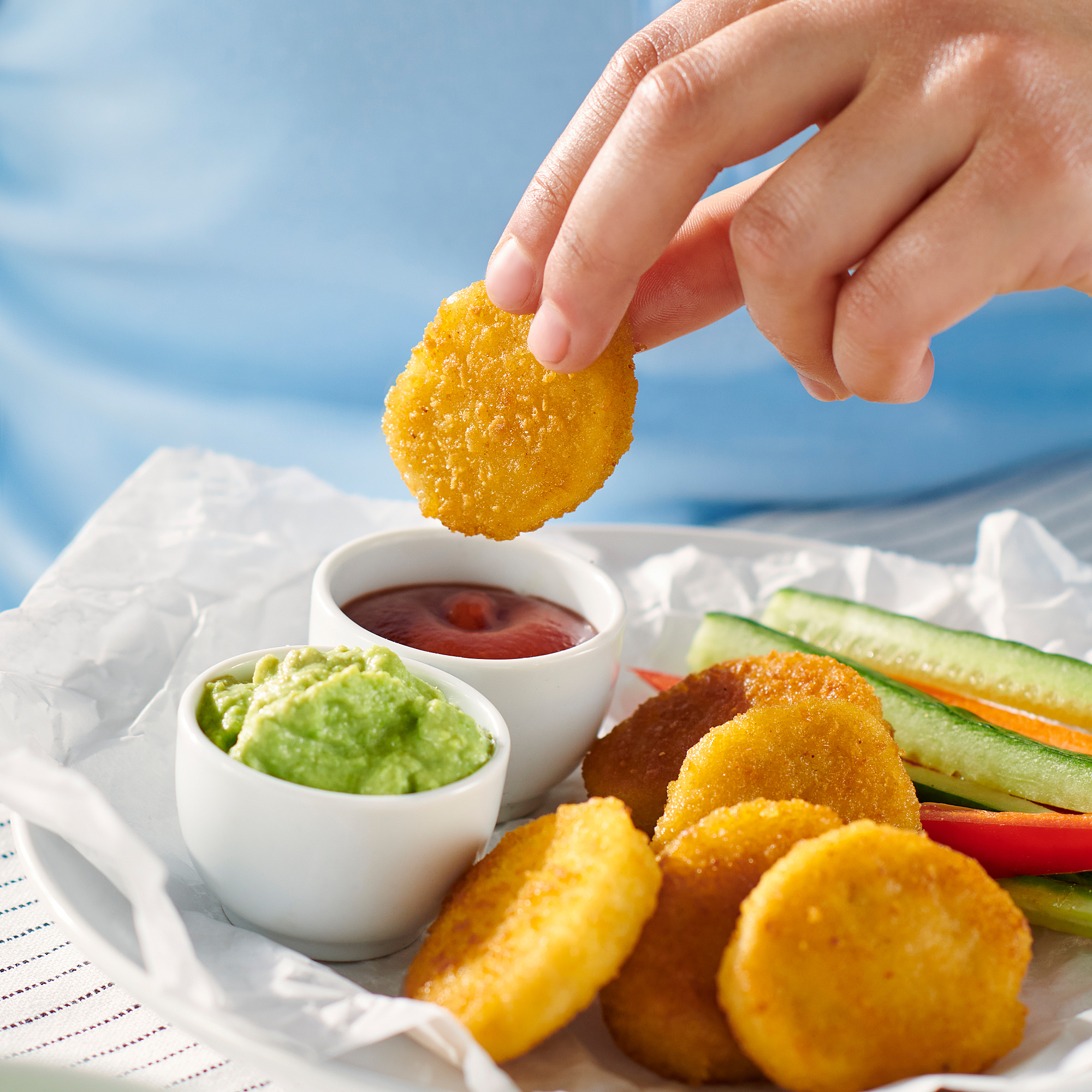 SLAGVERK breaded wheat-based pieces