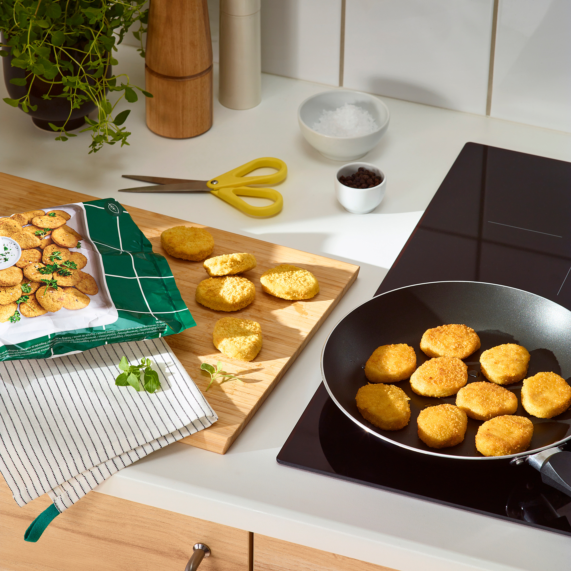 SLAGVERK breaded wheat-based pieces