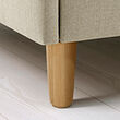 IDANÄS upholstered storage bed