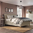 IDANÄS upholstered storage bed