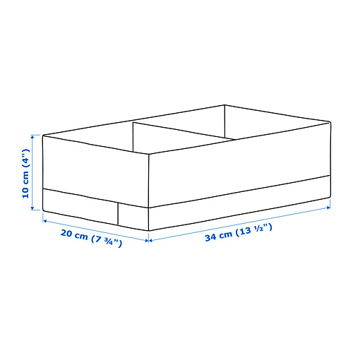 STUK box with compartments