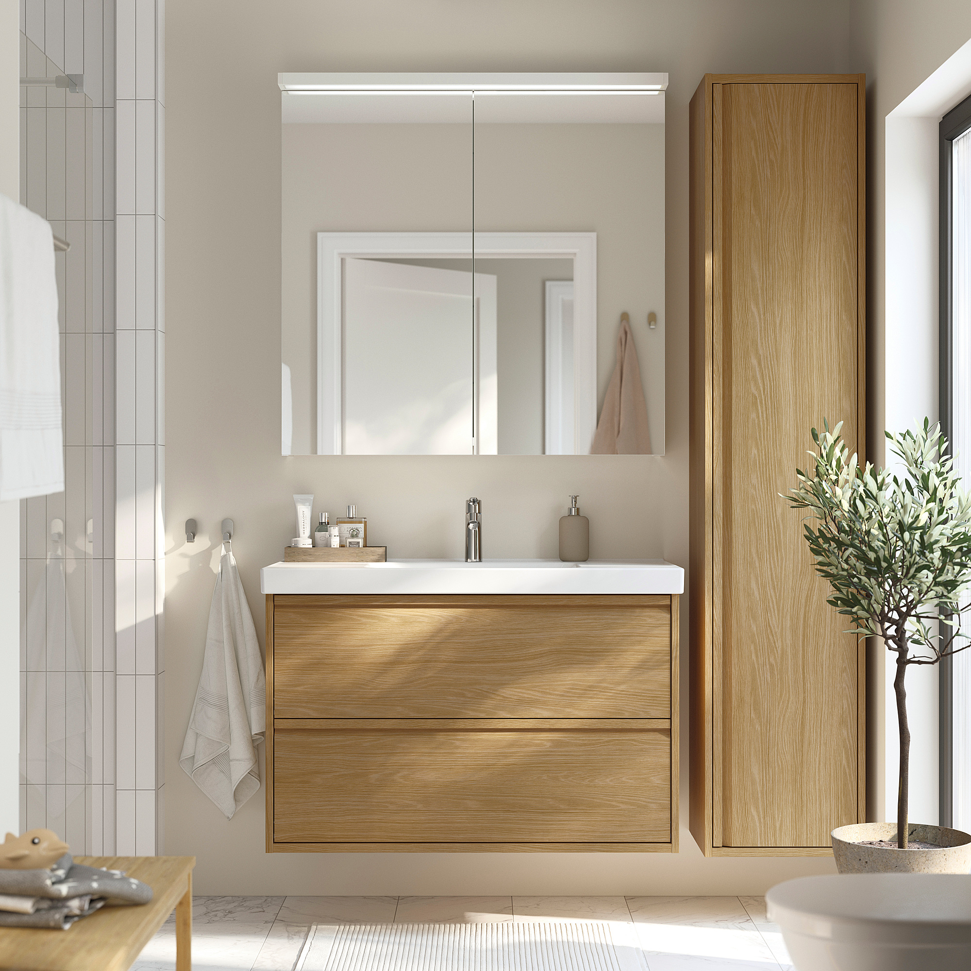 ÄNGSJÖN wash-stand with drawers