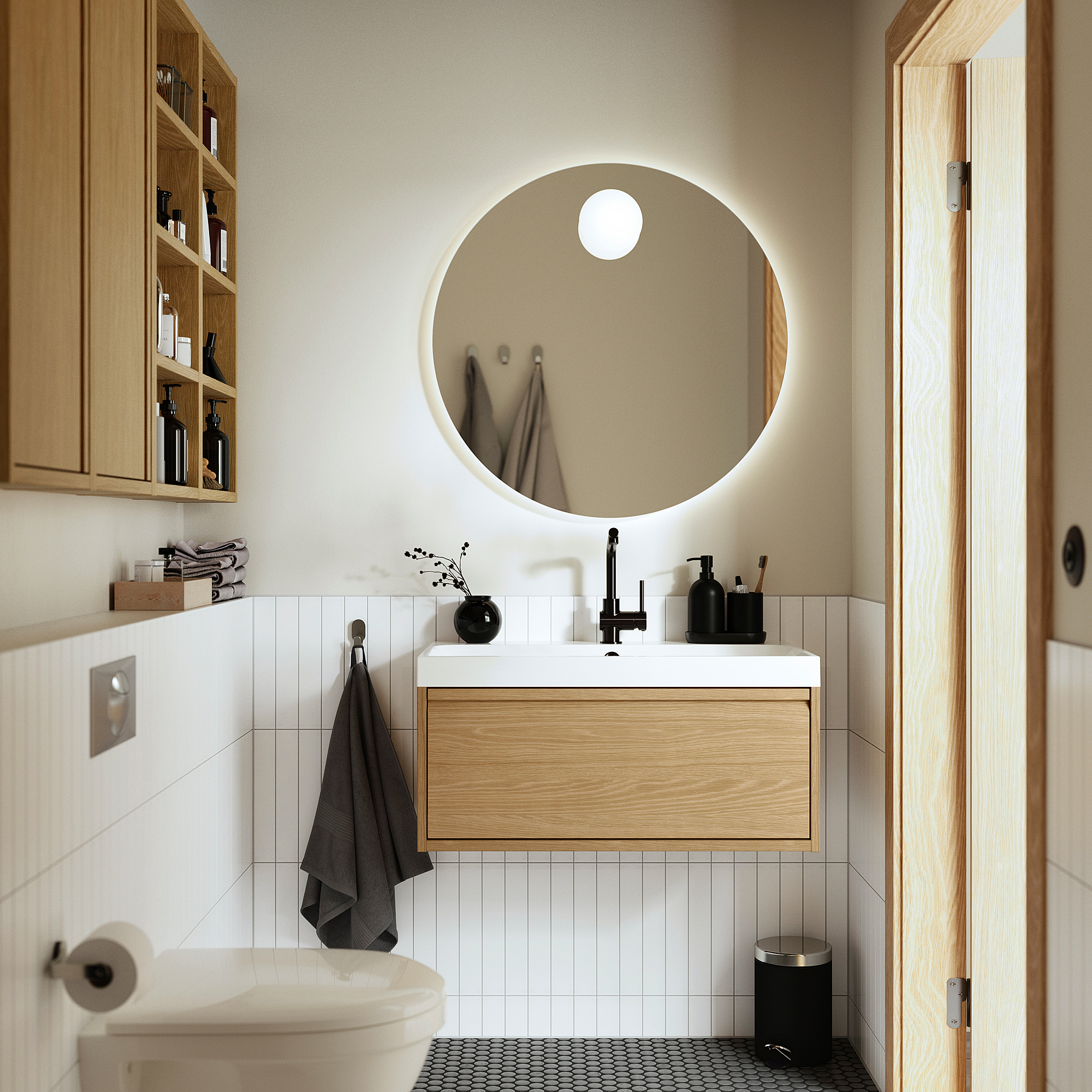 BACKSJÖN/ÄNGSJÖN wash-stnd w drawer/wash-basin/tap