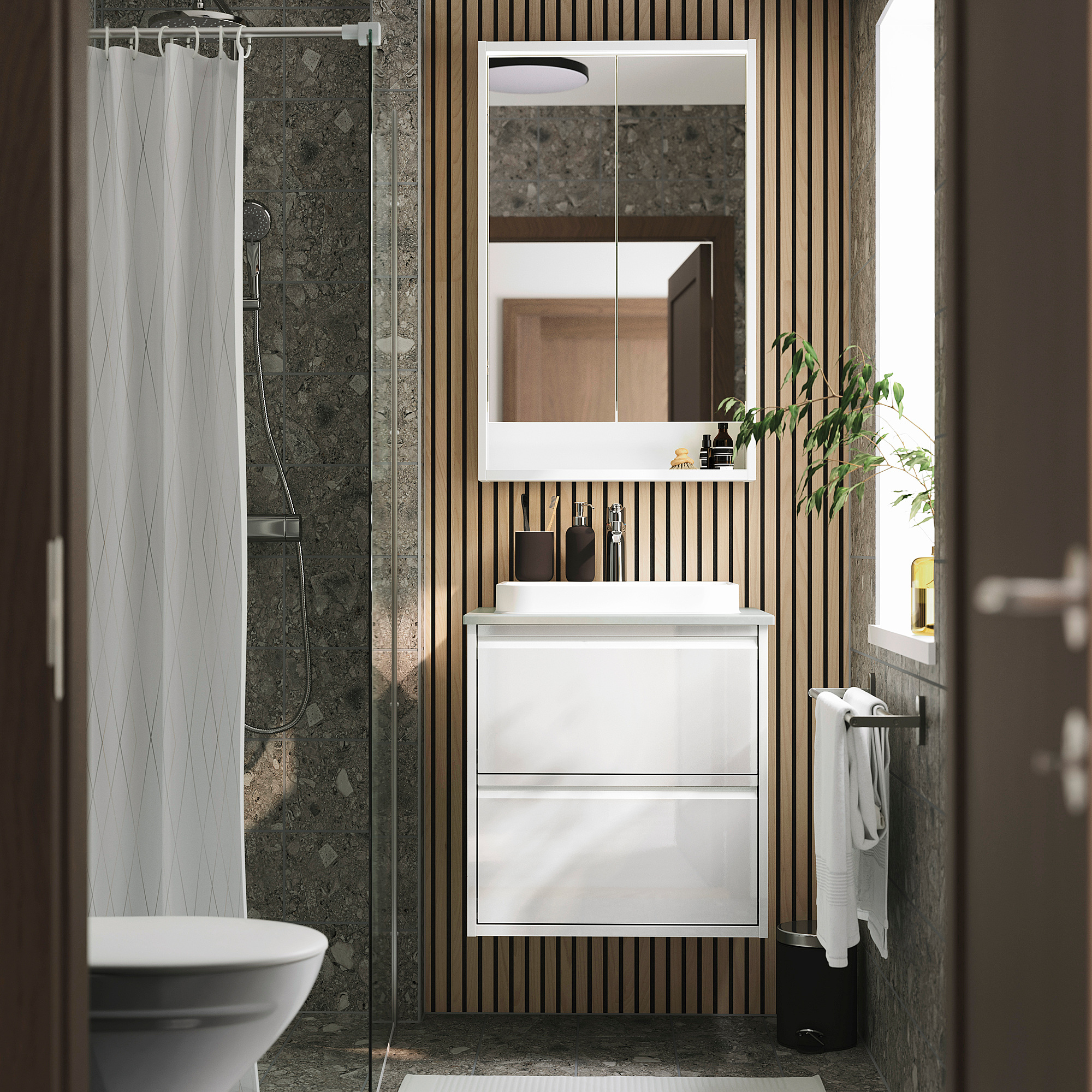 BACKSJÖN/ÄNGSJÖN wash-stnd w drawers/wash-basin/tap