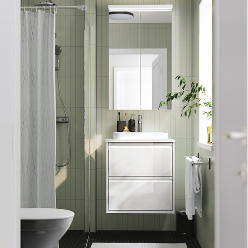 BACKSJÖN/ÄNGSJÖN wash-stnd w drawers/wash-basin/tap