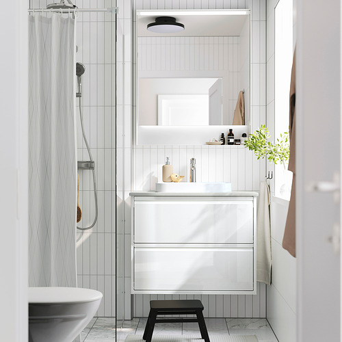 BACKSJÖN/ÄNGSJÖN wash-stnd w drawers/wash-basin/tap