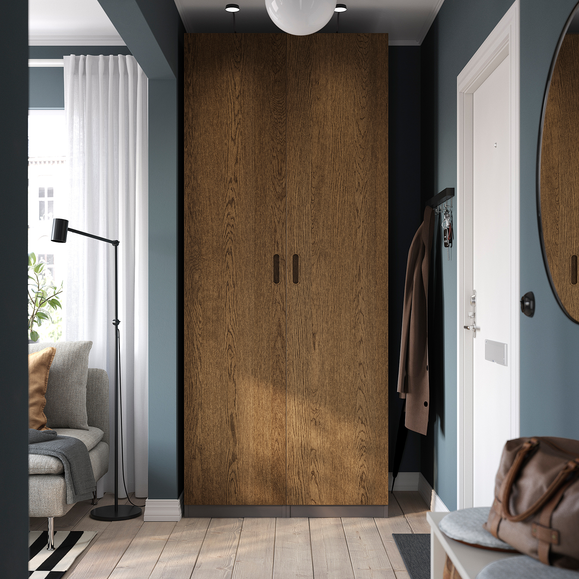 TONSTAD door with hinges