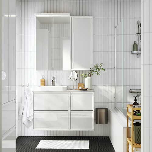 BACKSJÖN/ÄNGSJÖN wash-stand/wash-basin/tap